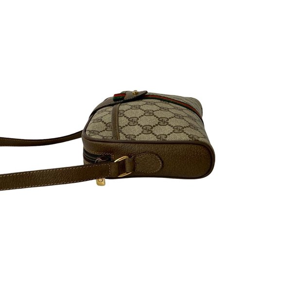 GUCCI Brown Leather Shoulder Bag - Picture 5 of 10